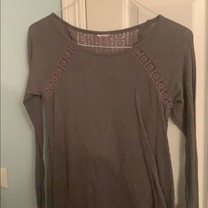 classy grey long sleeve